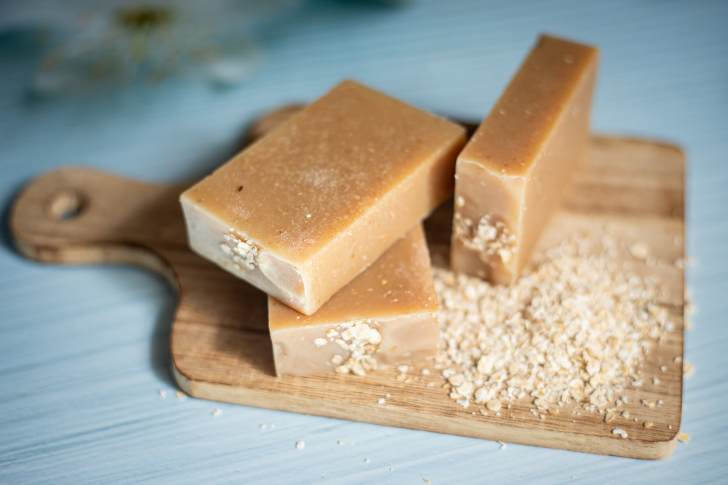 Goat milk Oats honey soap